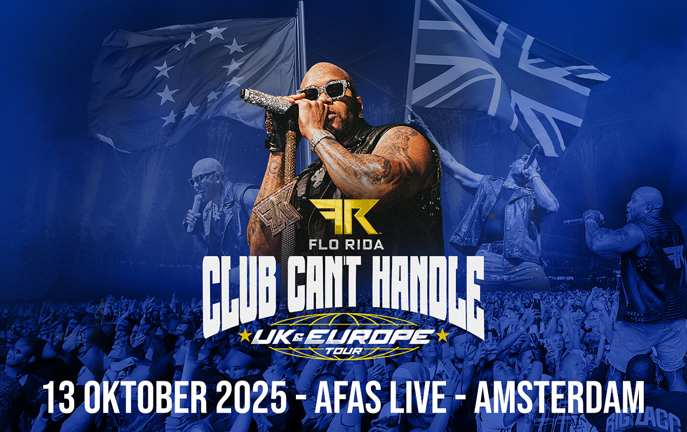 Flo Rida met grootste headlineshow in Nederland naar AFAS Live