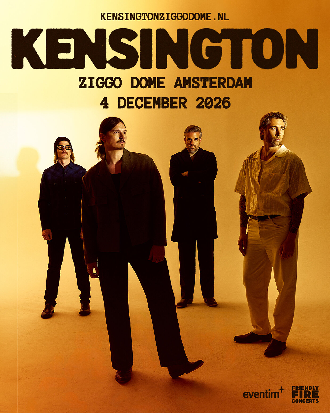 Kensington in 2026 terug naar de Ziggo Dome 